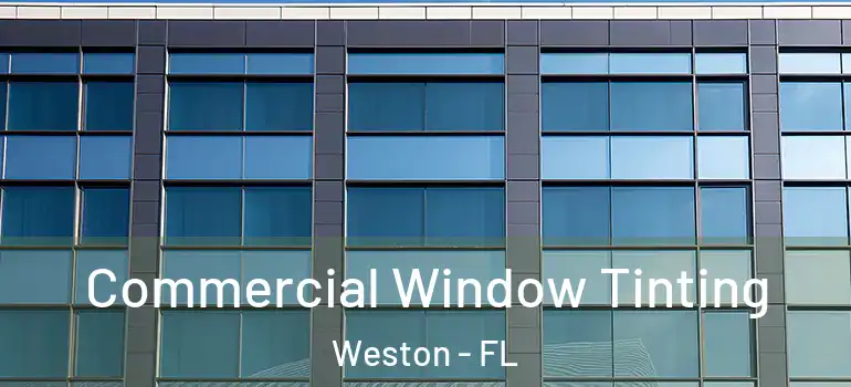  Commercial Window Tinting Weston - FL