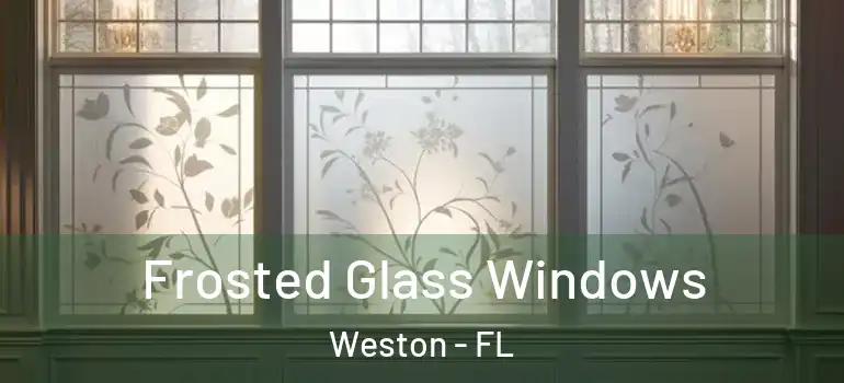  Frosted Glass Windows Weston - FL