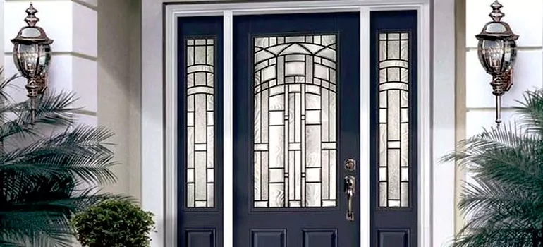 Stained Glass Door Panels in Weston, FL