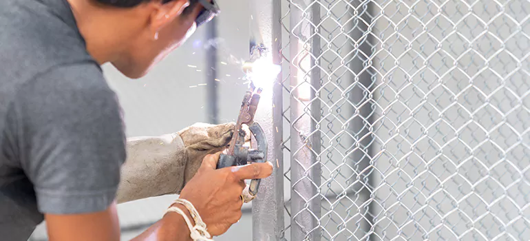Commercial Mesh Door Repair in Weston, FL