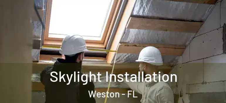  Skylight Installation Weston - FL