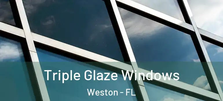  Triple Glaze Windows Weston - FL
