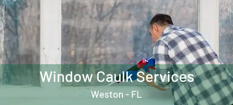  Window Caulk Services Weston - FL