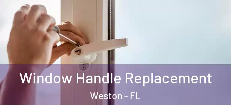 Window Handle Replacement Weston - FL